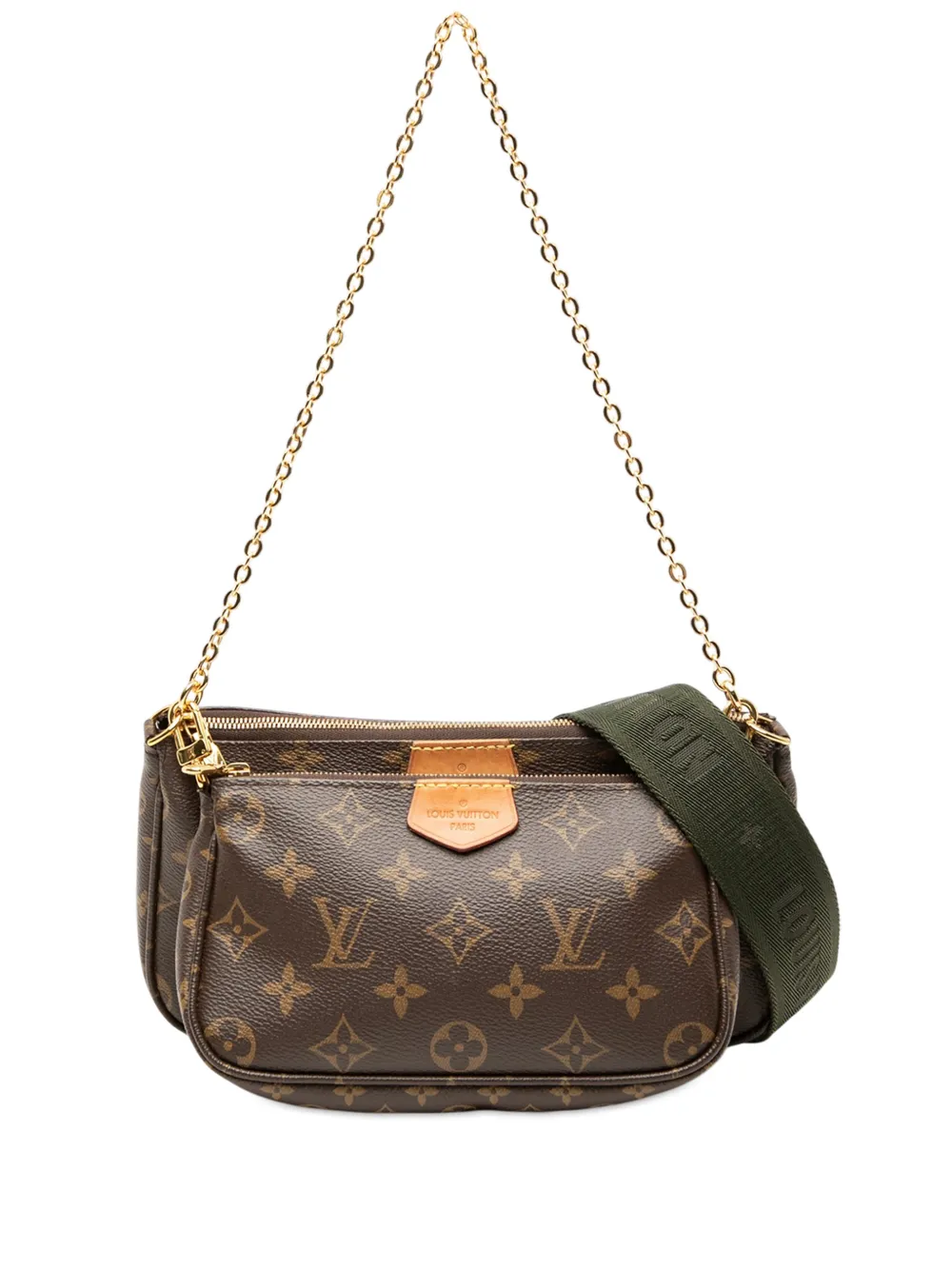 Louis Vuitton Pre-Owned 2021-2026 Monogram Multi Pochette Accessoires satchel - Marrone
