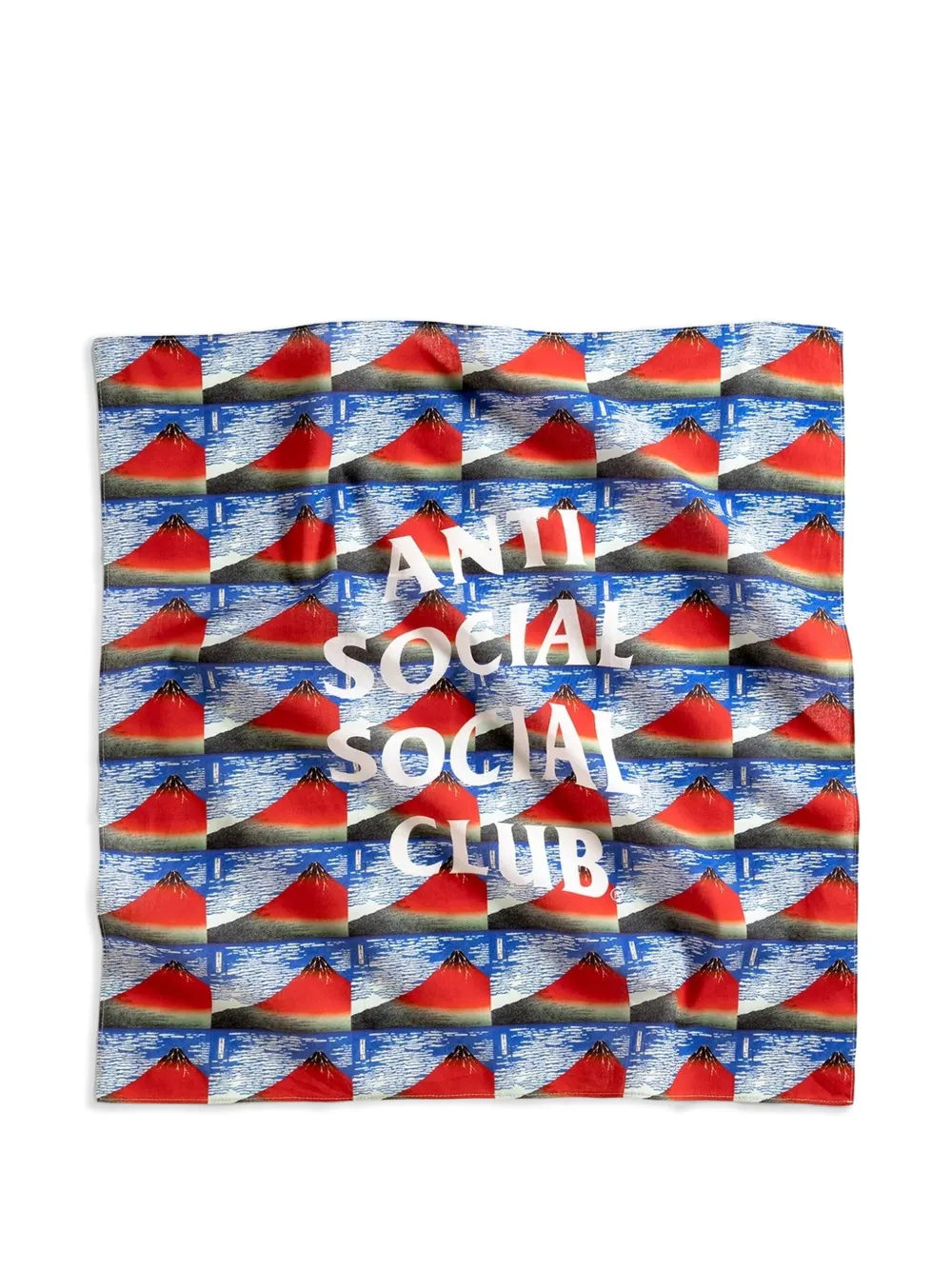 Anti Social Social Club Bandana Fine Wind, Clear Morning - Blu