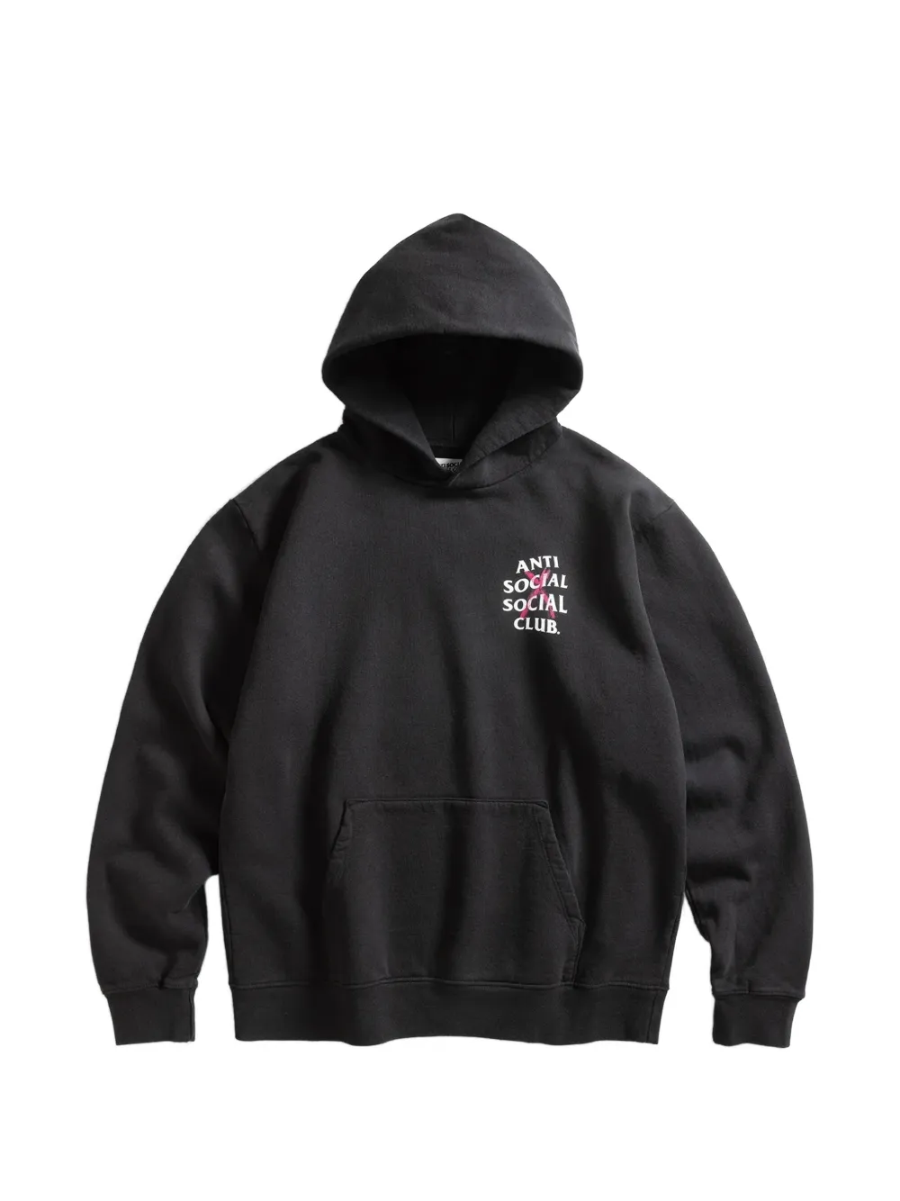 Anti Social Social Club Cancelled Paint hoodie - Nero