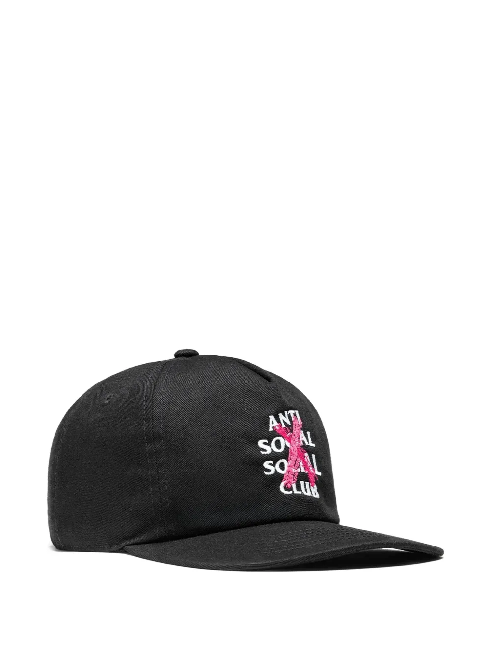 Anti Social Social Club Cancelled Paint snapback hat - Nero