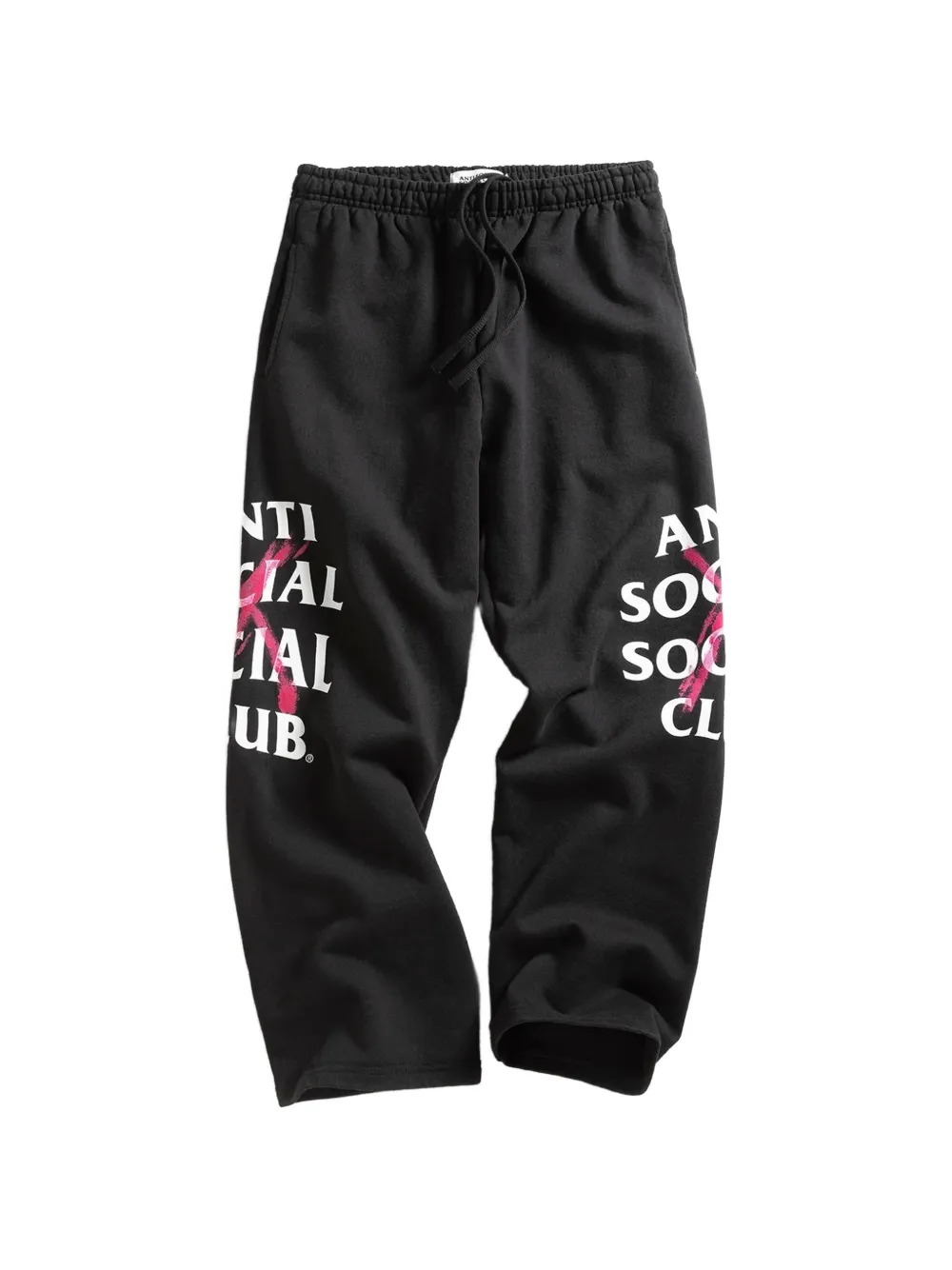 Anti Social Social Club Cancelled Paint track pants - Nero