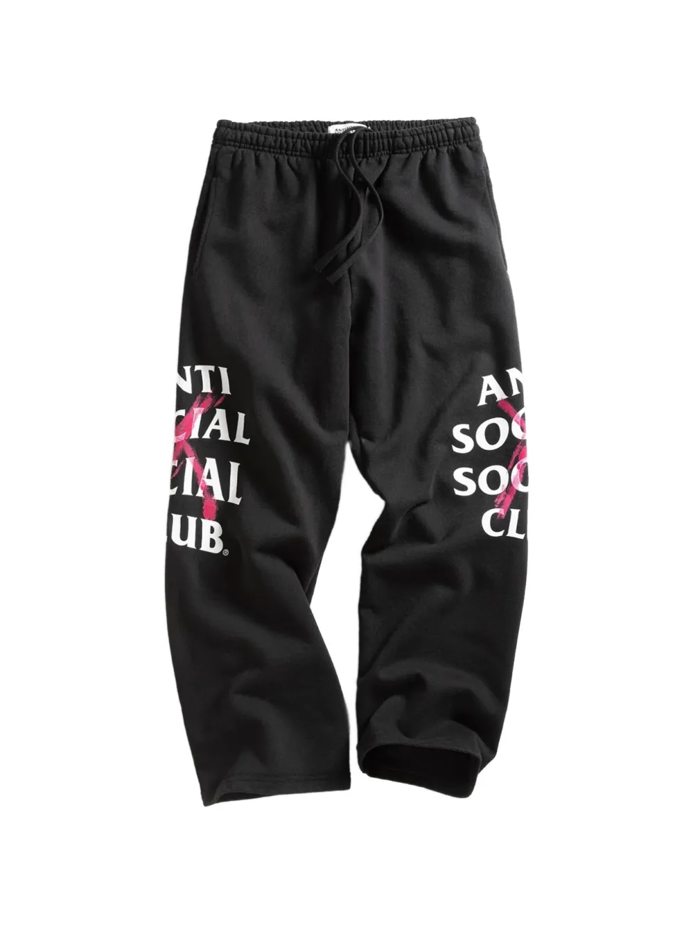 Anti Social Social Club Cancelled Paint track pants - Nero