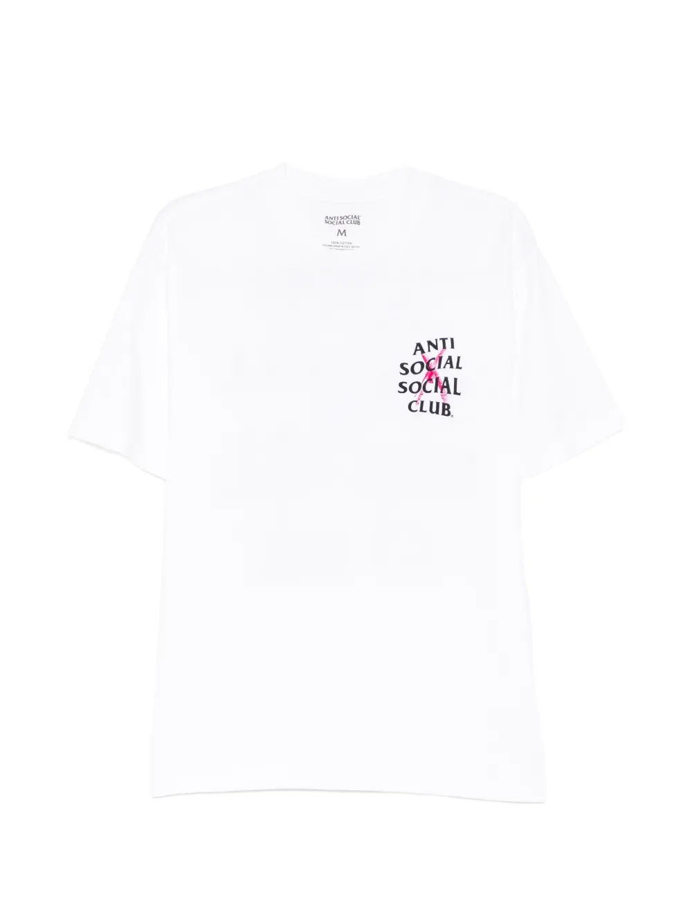 Anti Social Social Club cancelled paint T-shirt - Bianco
