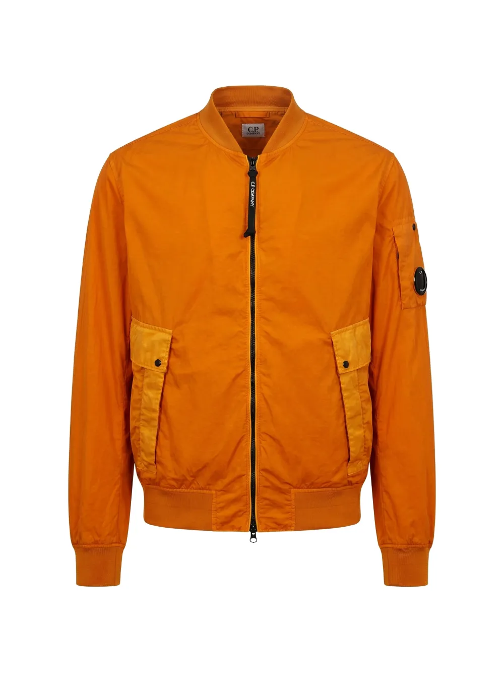 C.P. Company lens-detail bomber jacket - Orange