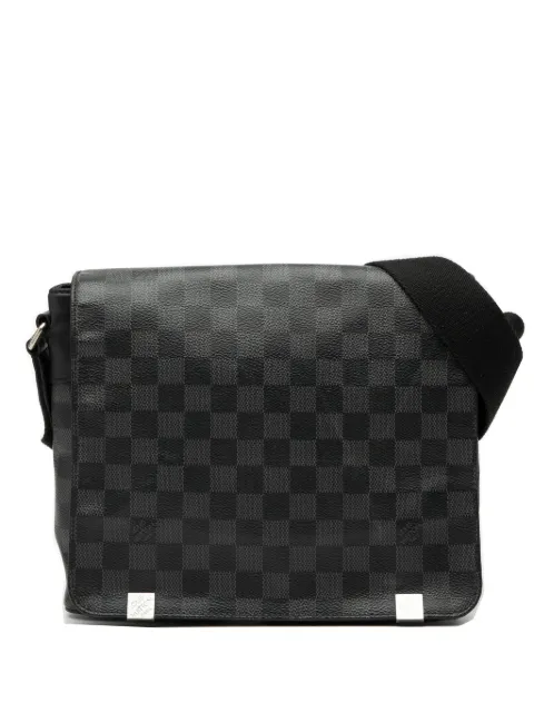 Louis Vuitton Pre-Owned 2018 Damier Graphite District PM crossbody bag