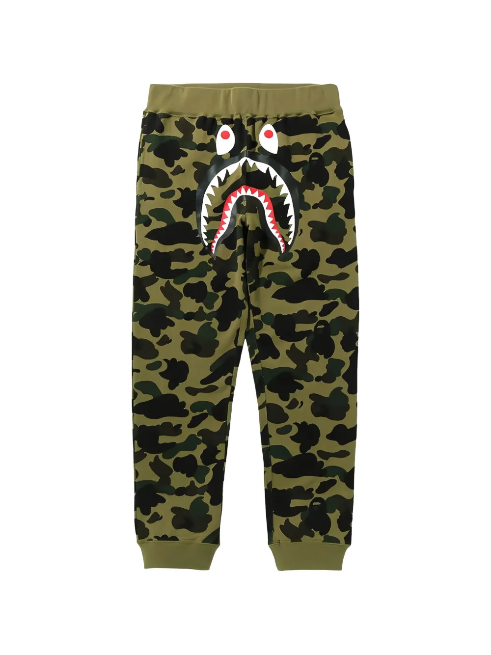 A BATHING APE® 1st Camo Shark track pants - Verde