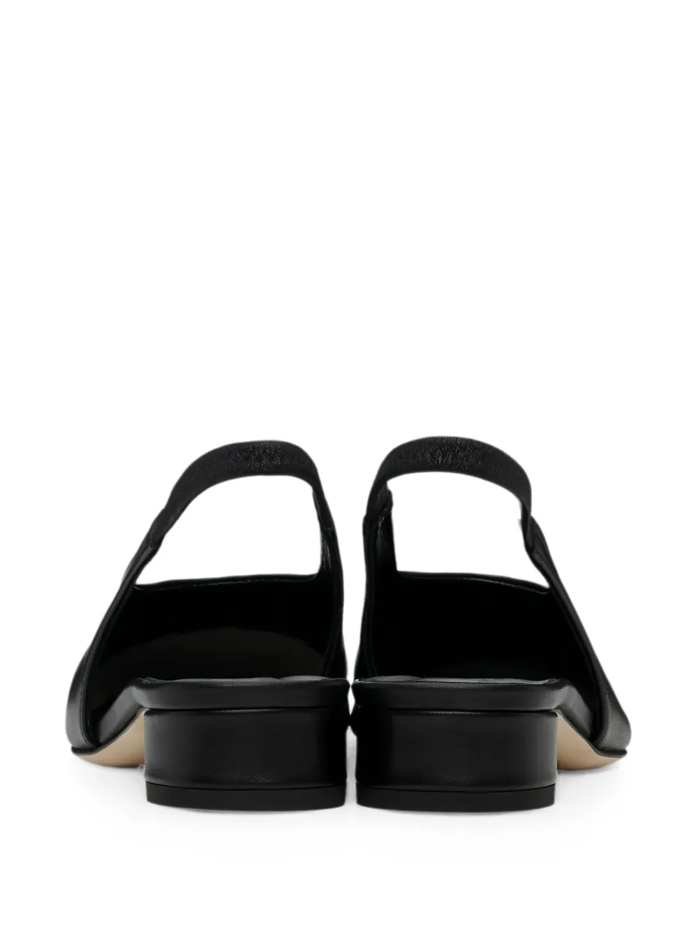 Aeyde Dua slingback pumps Zwart