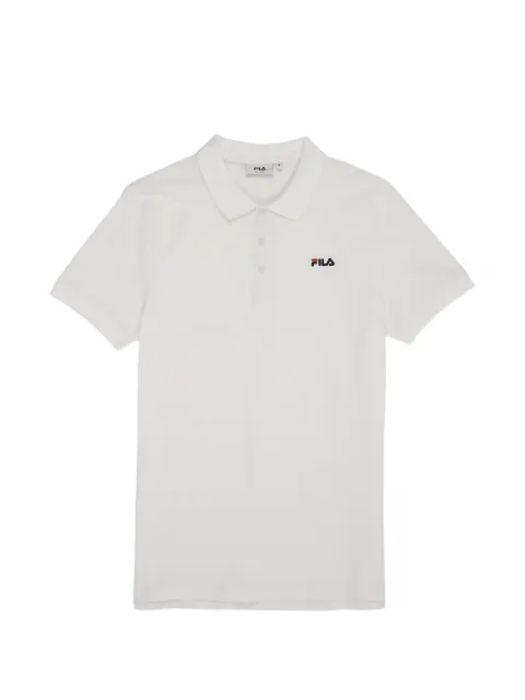 Fila logo-embroidered cotton polo shirt