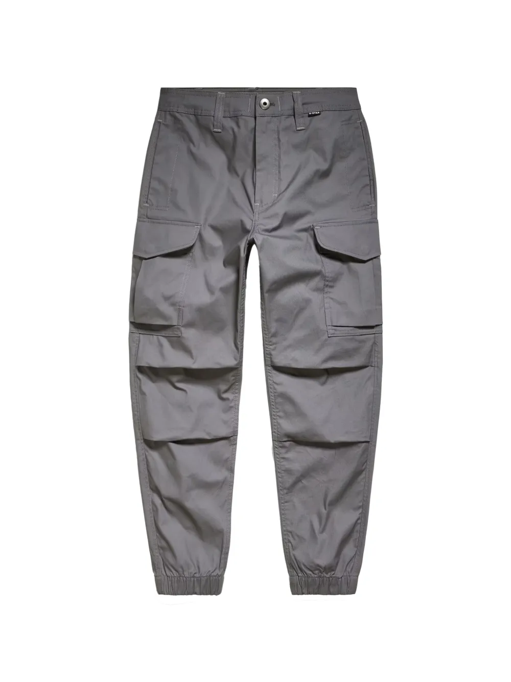 G-star Raw Elasticated-cuff Cargo Pants In Gray