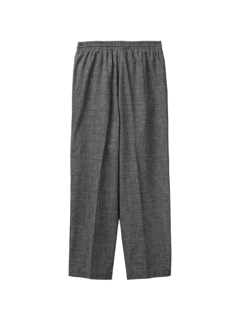 Benetton Prince of Wales geruite straight broek Grijs