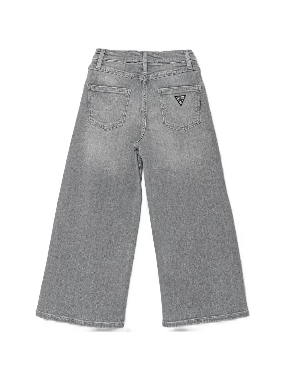 guess kids Jeans verfraaid met stras en wijde pijpen Grijs