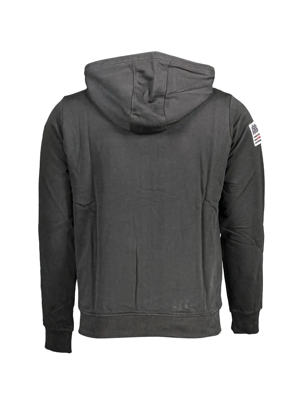 U.S. POLO ASSN. Hoodie met geborduurd logo Grijs