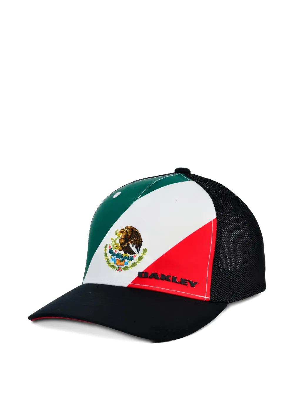 Oakley Mexico-vlag truckerpet met mesh Zwart