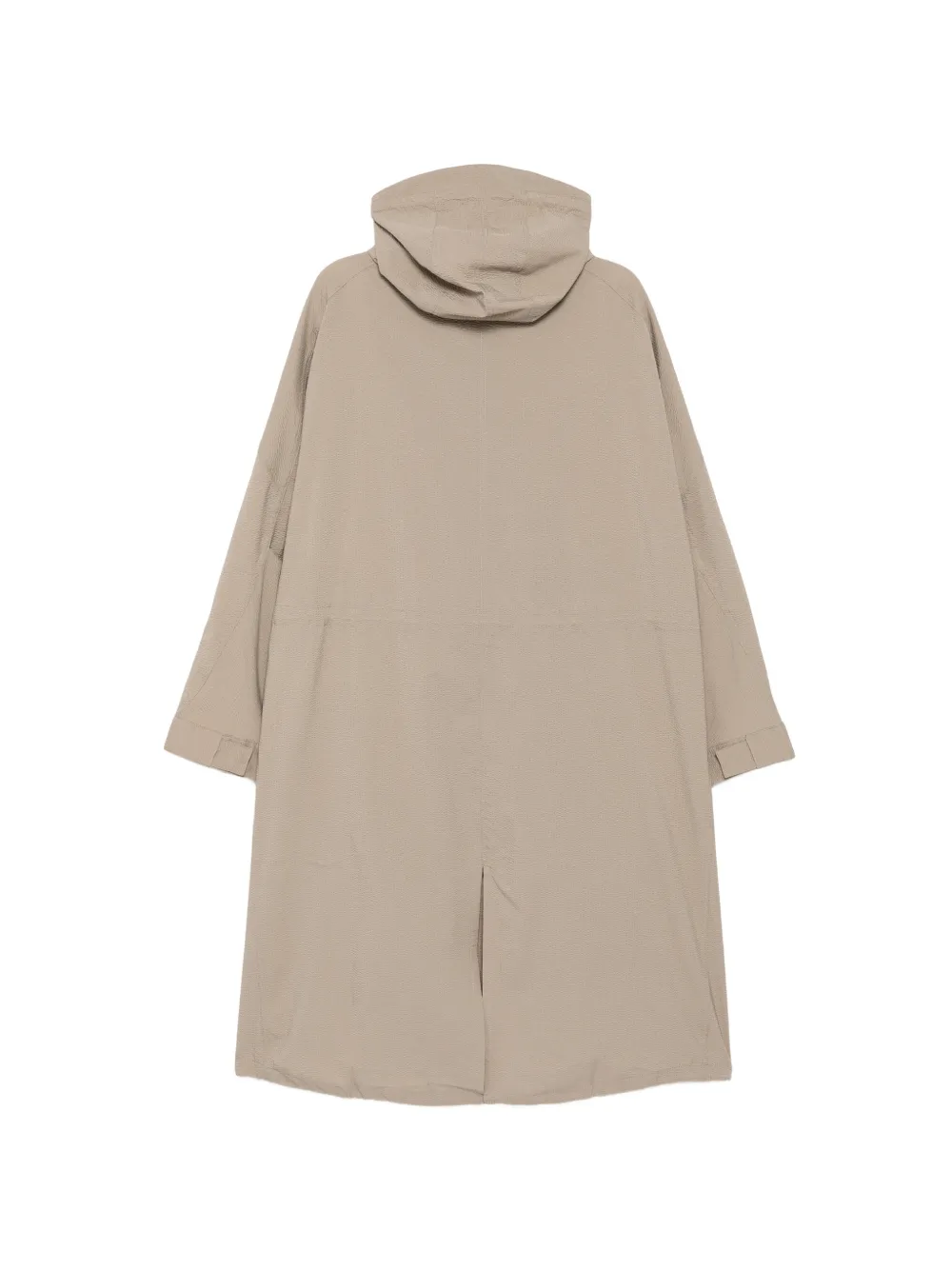 Maison Kitsuné Parka met trekkoord Bruin