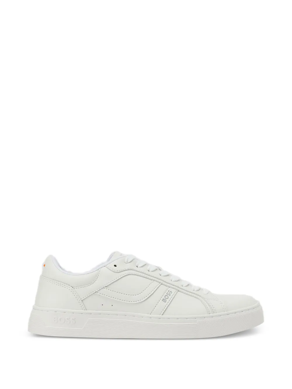 BOSS logo-print sneakers - Weiß