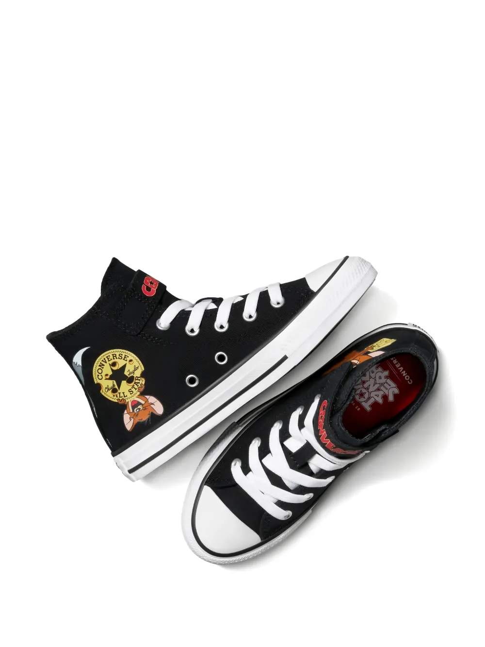 Converse Kids x Tom and Jerry Chuck Taylor All Star Easy-On sneakers Zwart