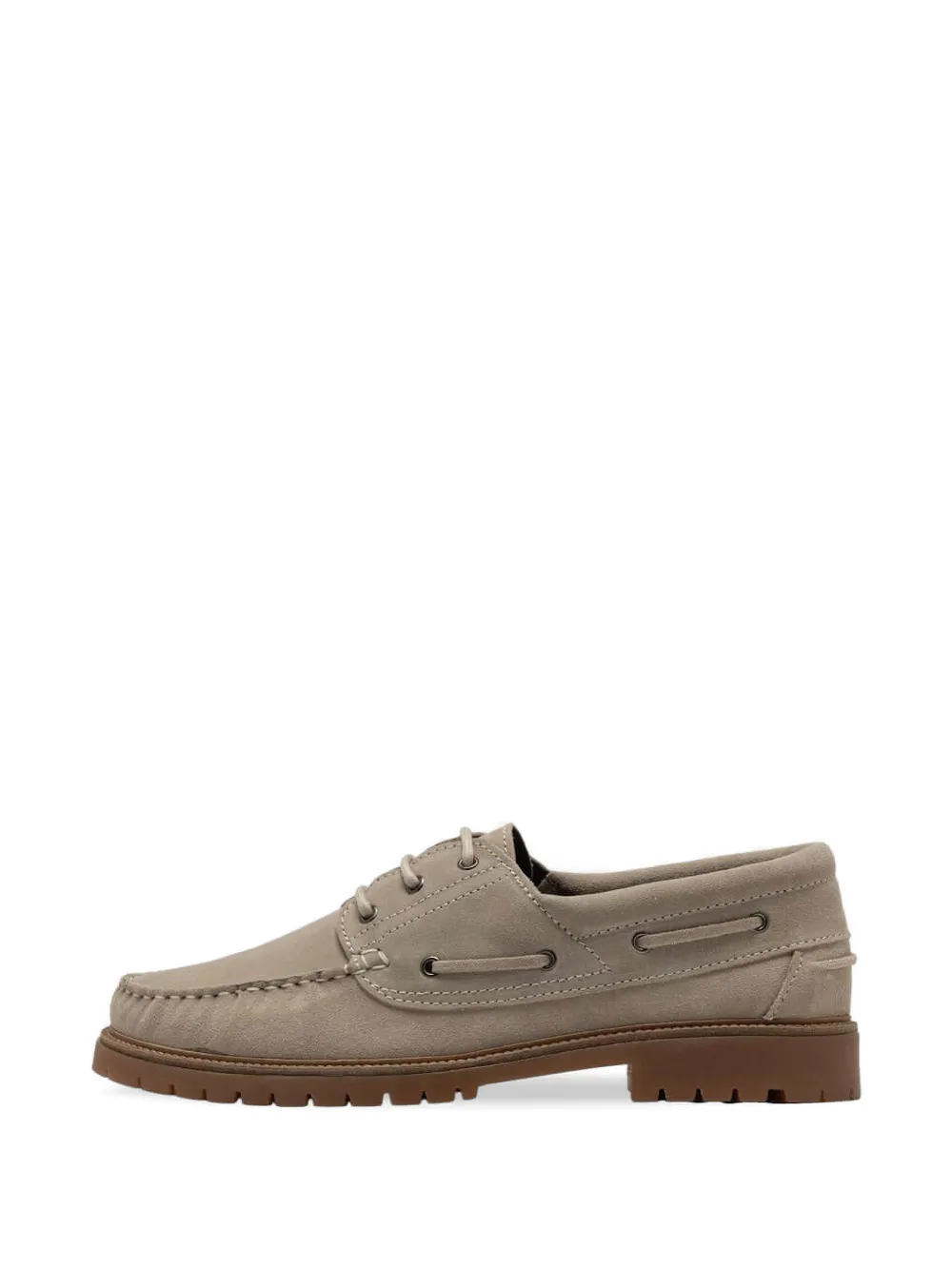 Les Deux suede boat shoes - Toni neutri