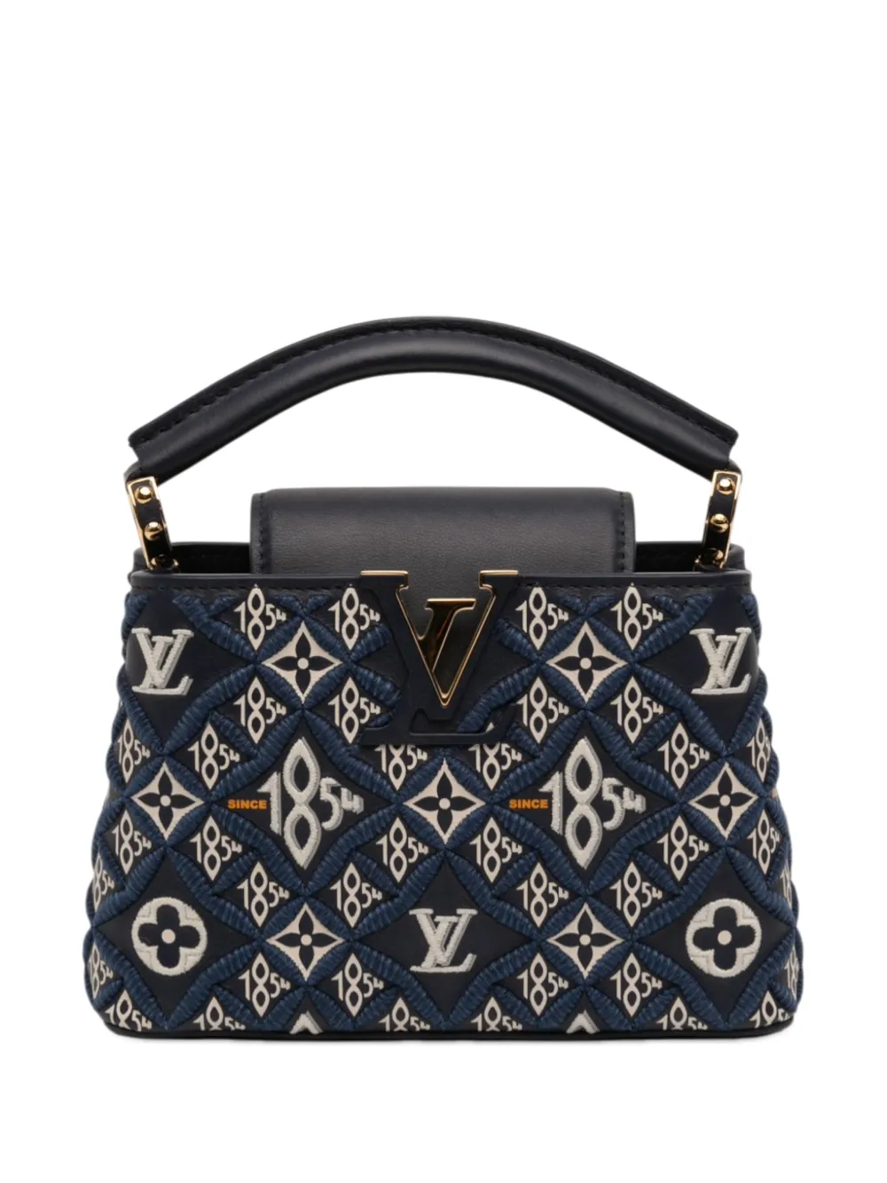 Louis Vuitton Pre-Owned 2000 Monogram Since 1854 Capucines BB satchel - Blu
