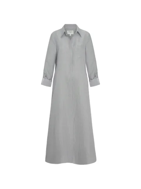 TWP Jenny's striped chest-pocket dress