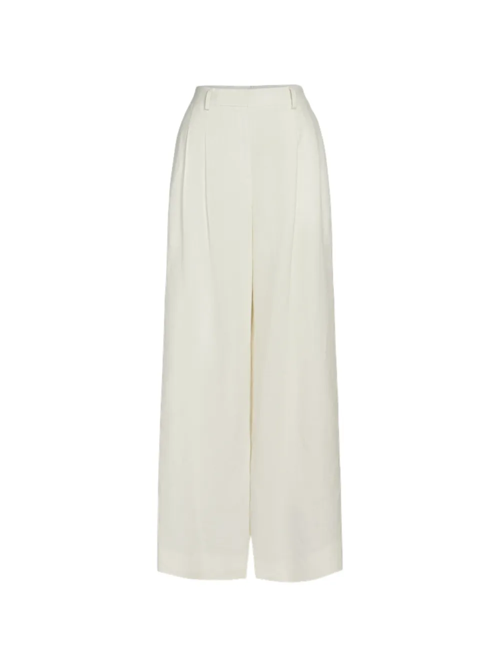 TWP Avery pleated wide-leg trousers - Toni neutri