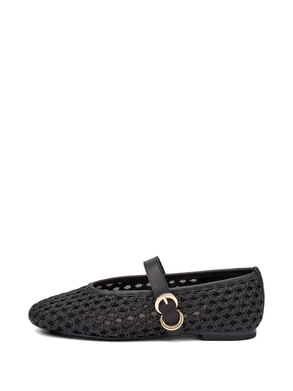FRAU raffia ballet flats - Nero