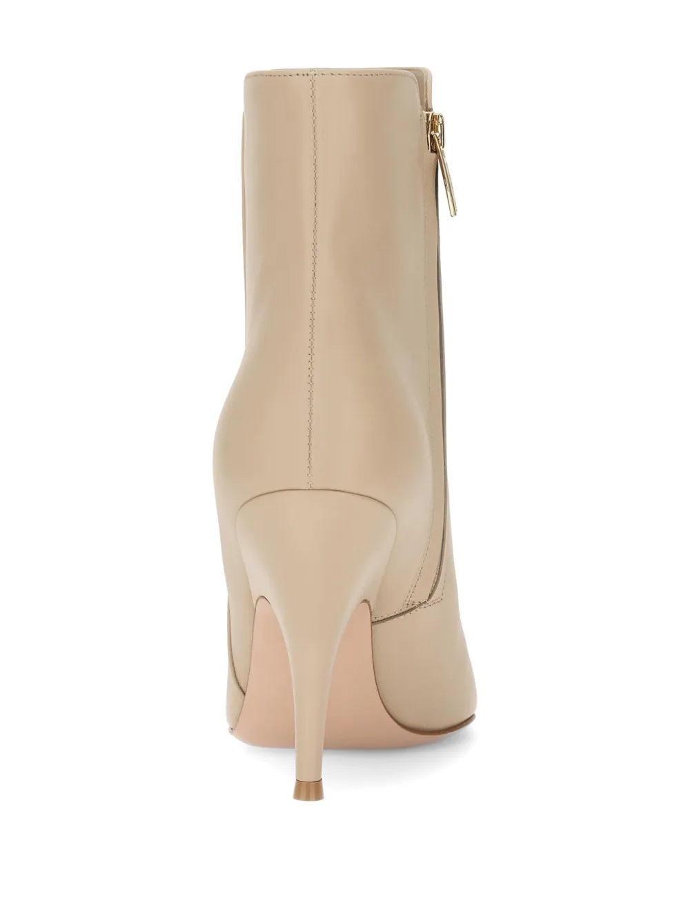Gianvito Rossi Sofia enkellaarzen Beige