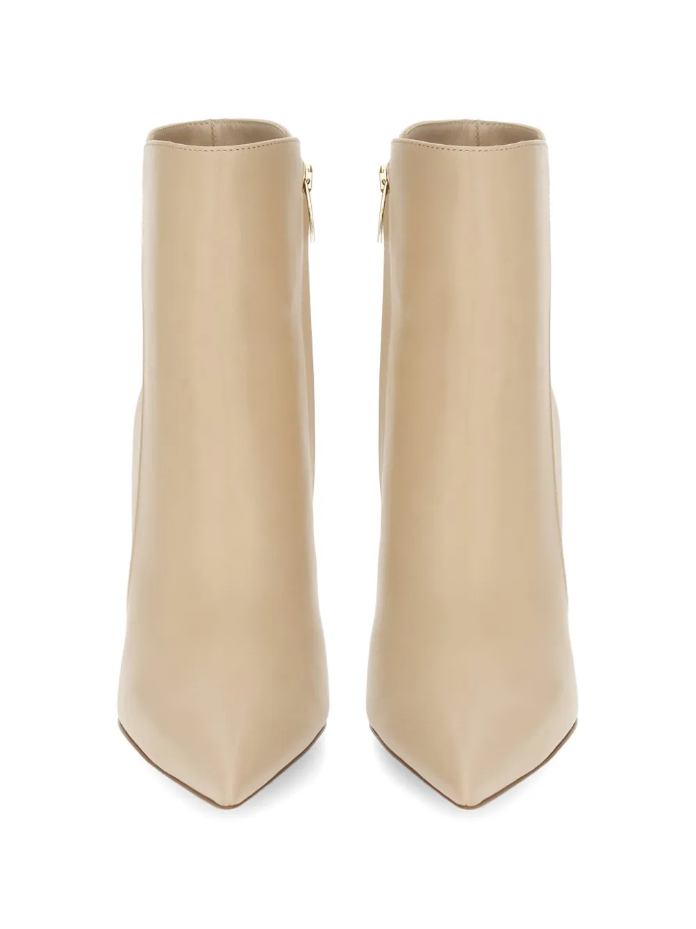 Gianvito Rossi Sofia enkellaarzen Beige