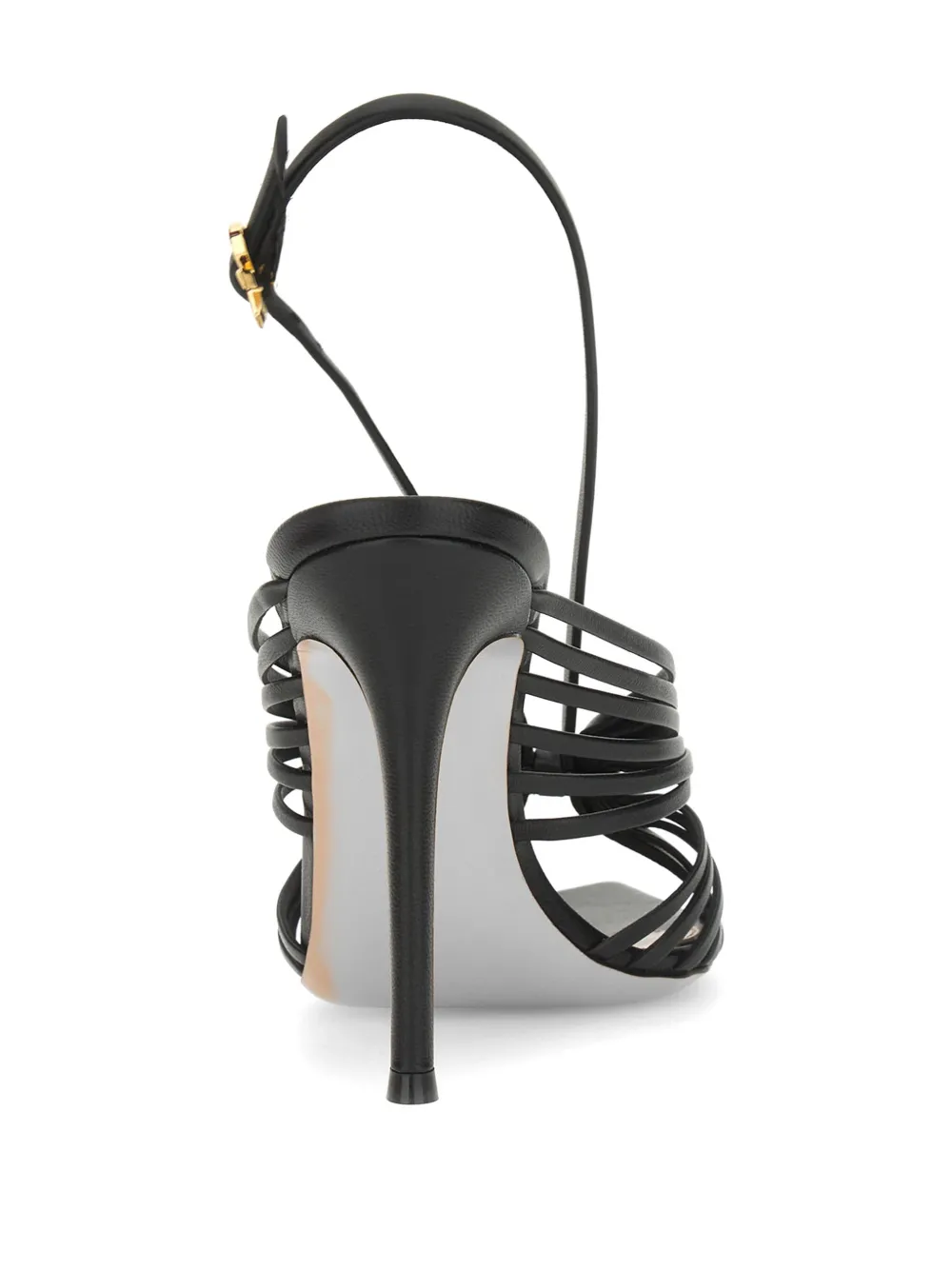 Gianvito Rossi Muse caged sandals Zwart