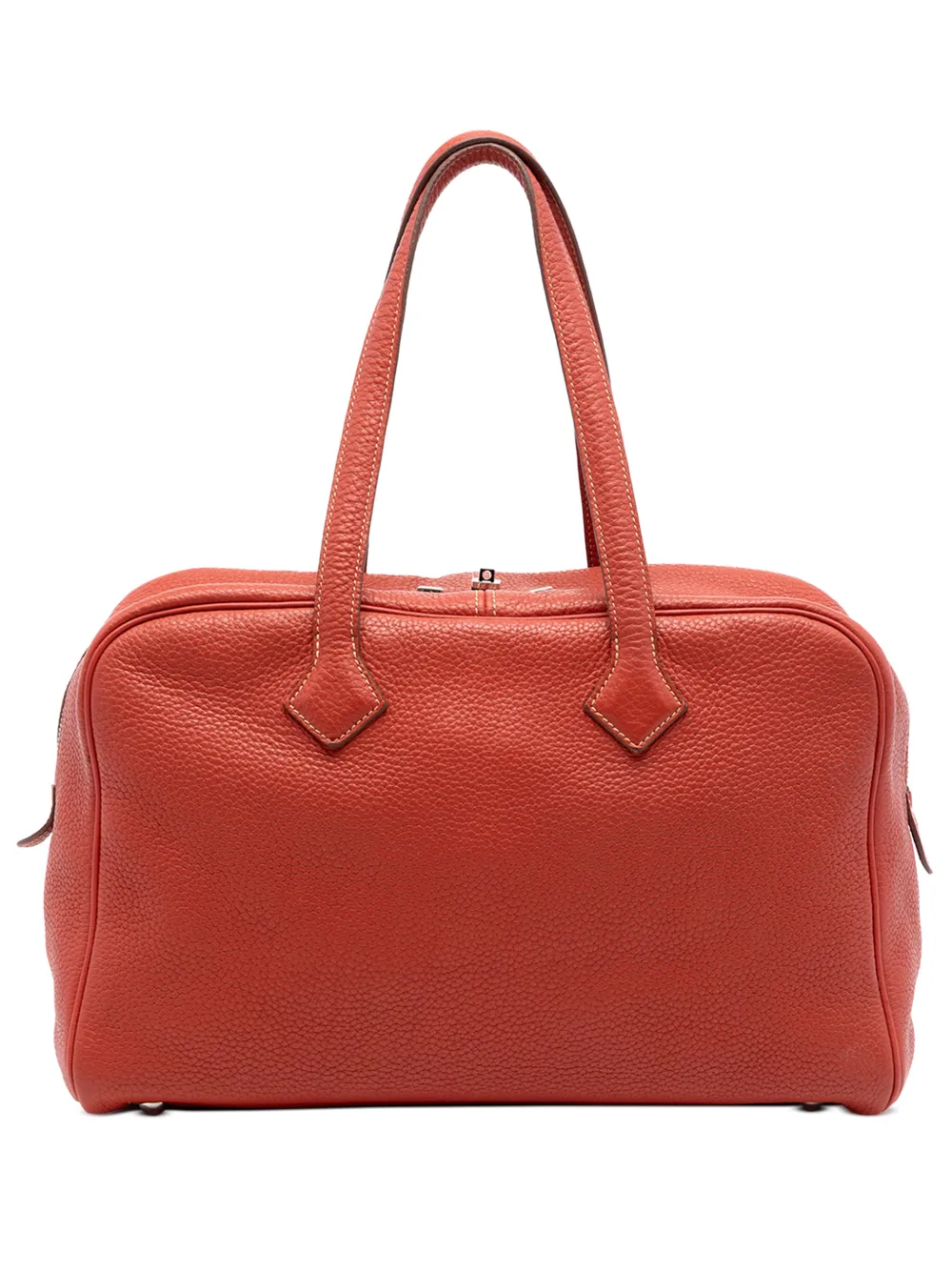 Hermès Pre-Owned 2011 Clemence Victoria II 35 handbag - Rosso