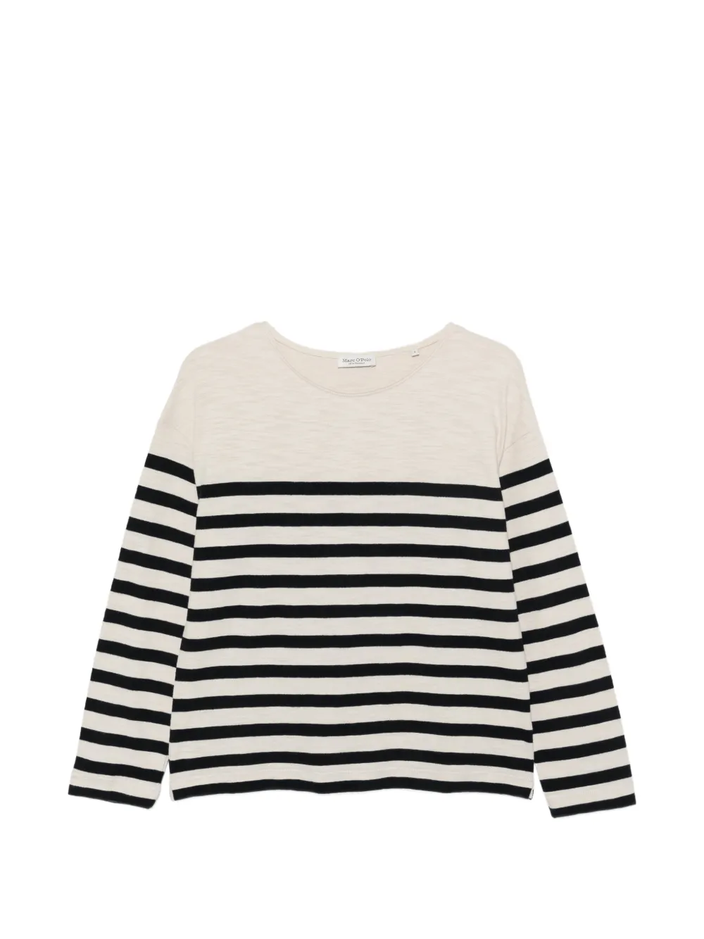 Marc O'Polo striped long-sleeve sweater - Toni neutri