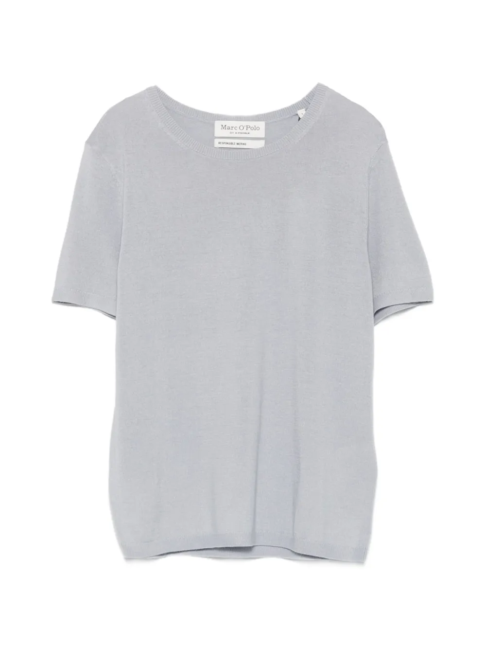 Marc O'Polo short-sleeve sweater - Grigio