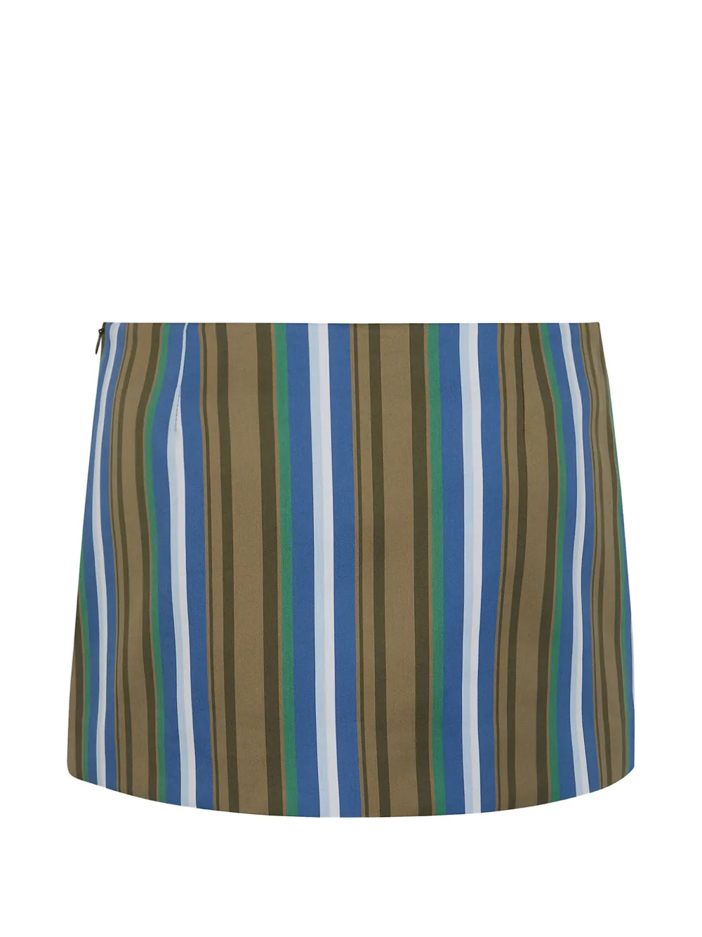 The Frankie Shop Hera straight mini skirt - Marrone