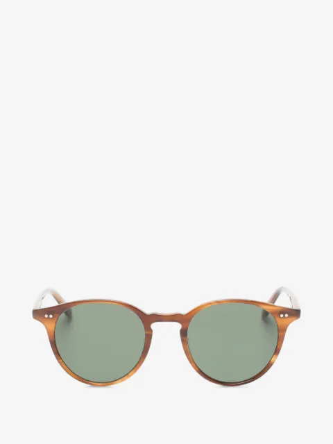 Garrett Leight Clune round-frame sunglasses