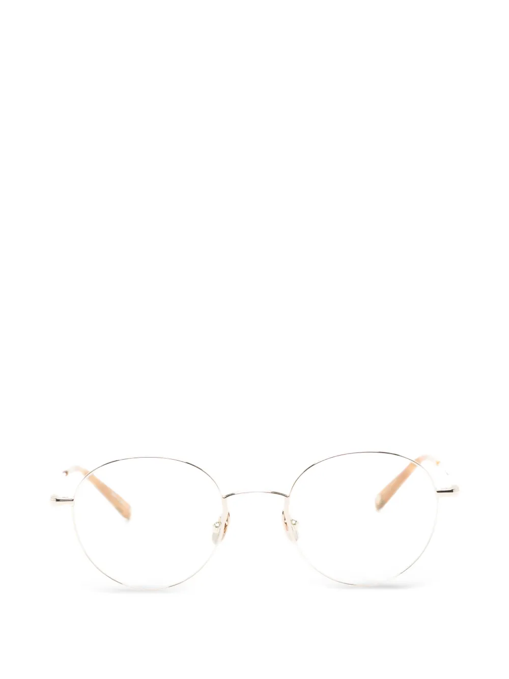 Garrett Leight Cloy II round-frame glasses - Oro