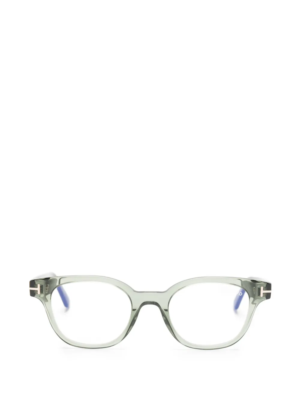 TOM FORD Eyewear round-frame glasses - Verde
