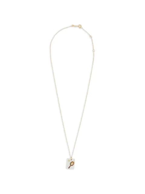 Aliita Cameo Perla Tennis necklace