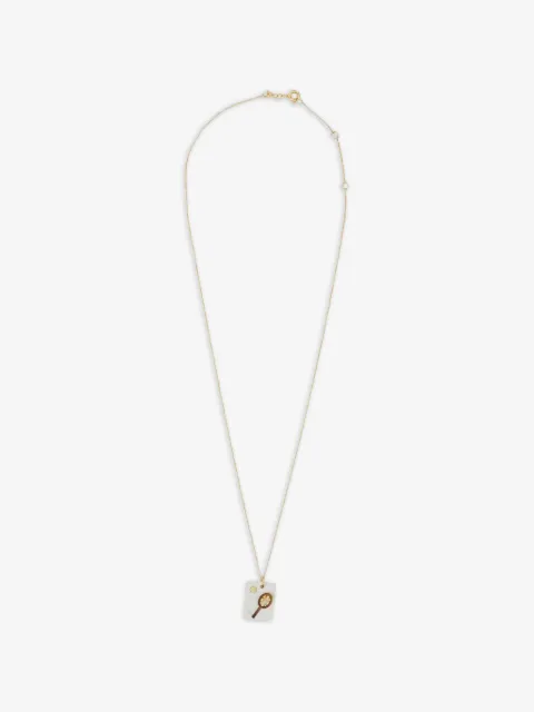 Aliita Cameo Perla Tennis necklace