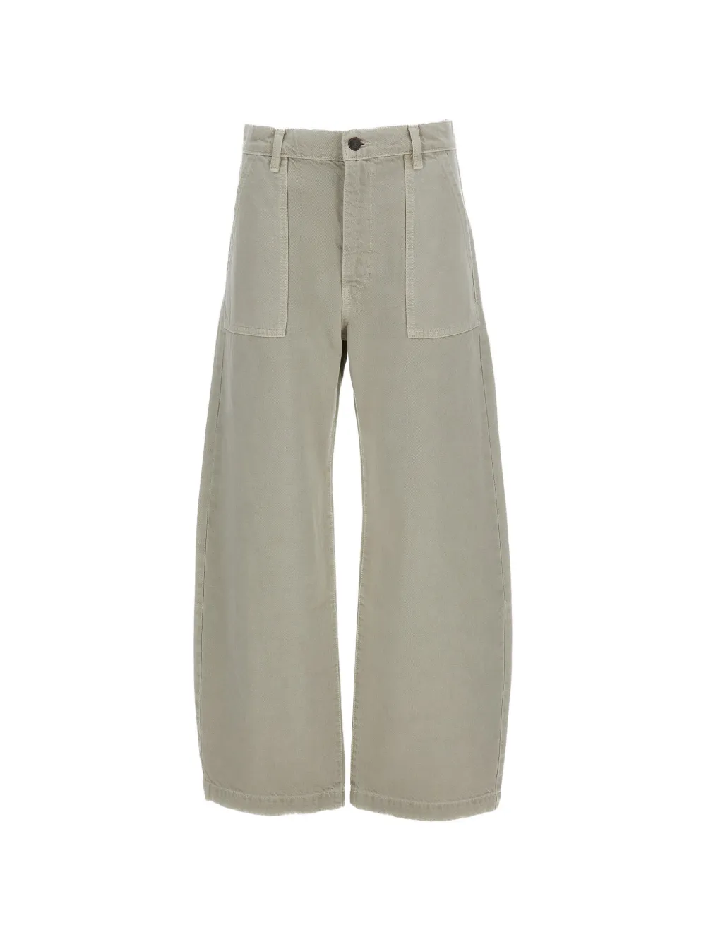 FRAME The Bow barrel-leg jeans - Toni neutri
