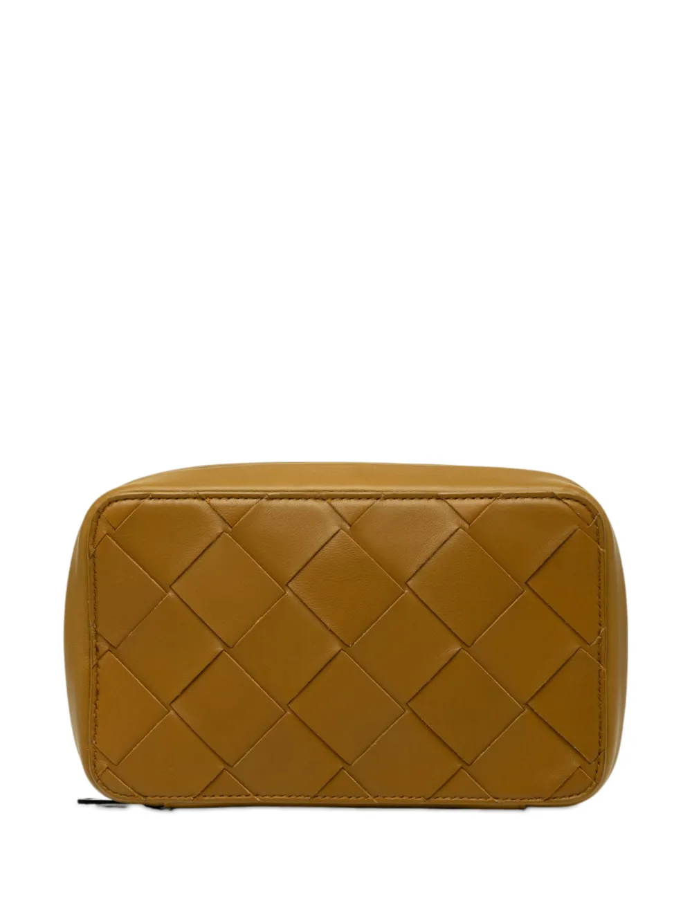 Bottega Veneta Pre-Owned 2012-2026 Nappa Maxi Intrecciato Zippered pouch - Marrone