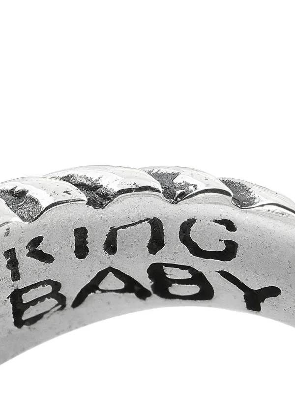 King Baby Twisted Ring | Silver | FARFETCH