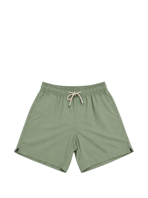 MC2 Saint Barth logo-patch drawstring swim shorts