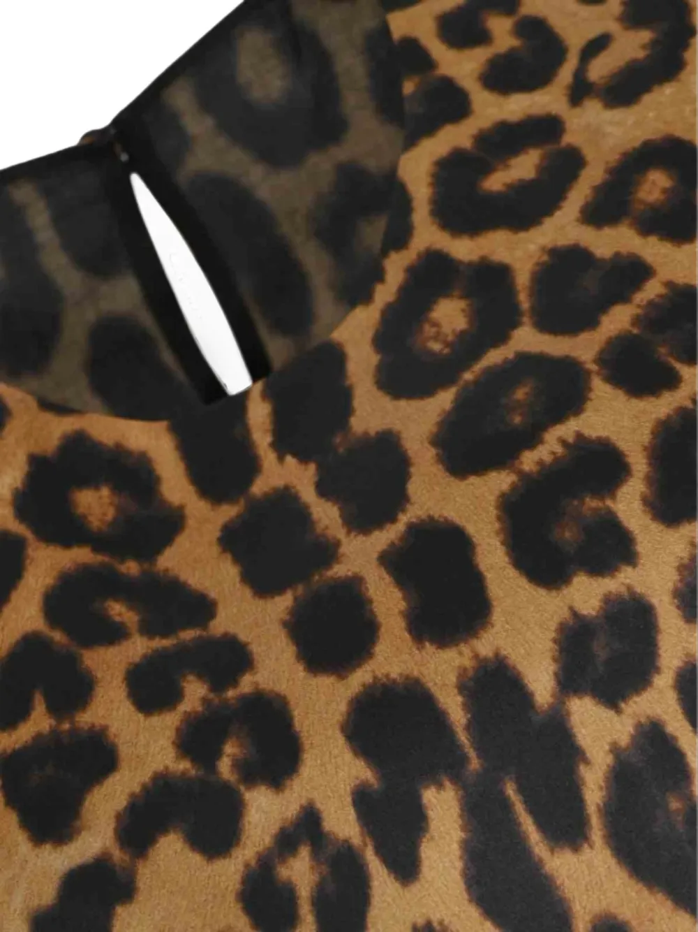 Alberta Ferretti Top met luipaardprint Bruin
