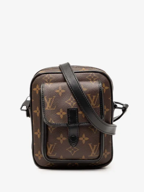 Louis Vuitton Pre-Owned 2020 Monogram Macassar Christopher Wearable crossbody bag