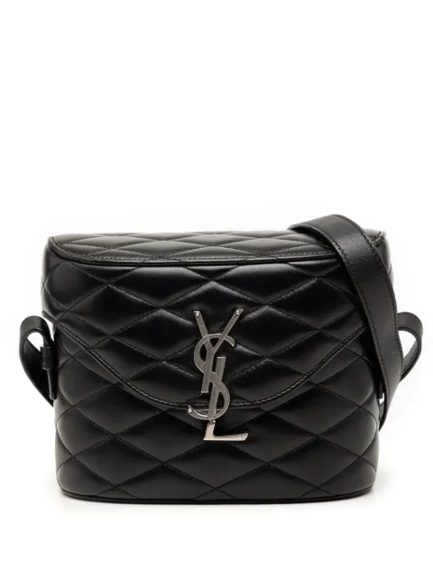Saint Laurent Pre-Owned 2022 Quilted Lambskin Monogram June Box Bag crossbody bag
