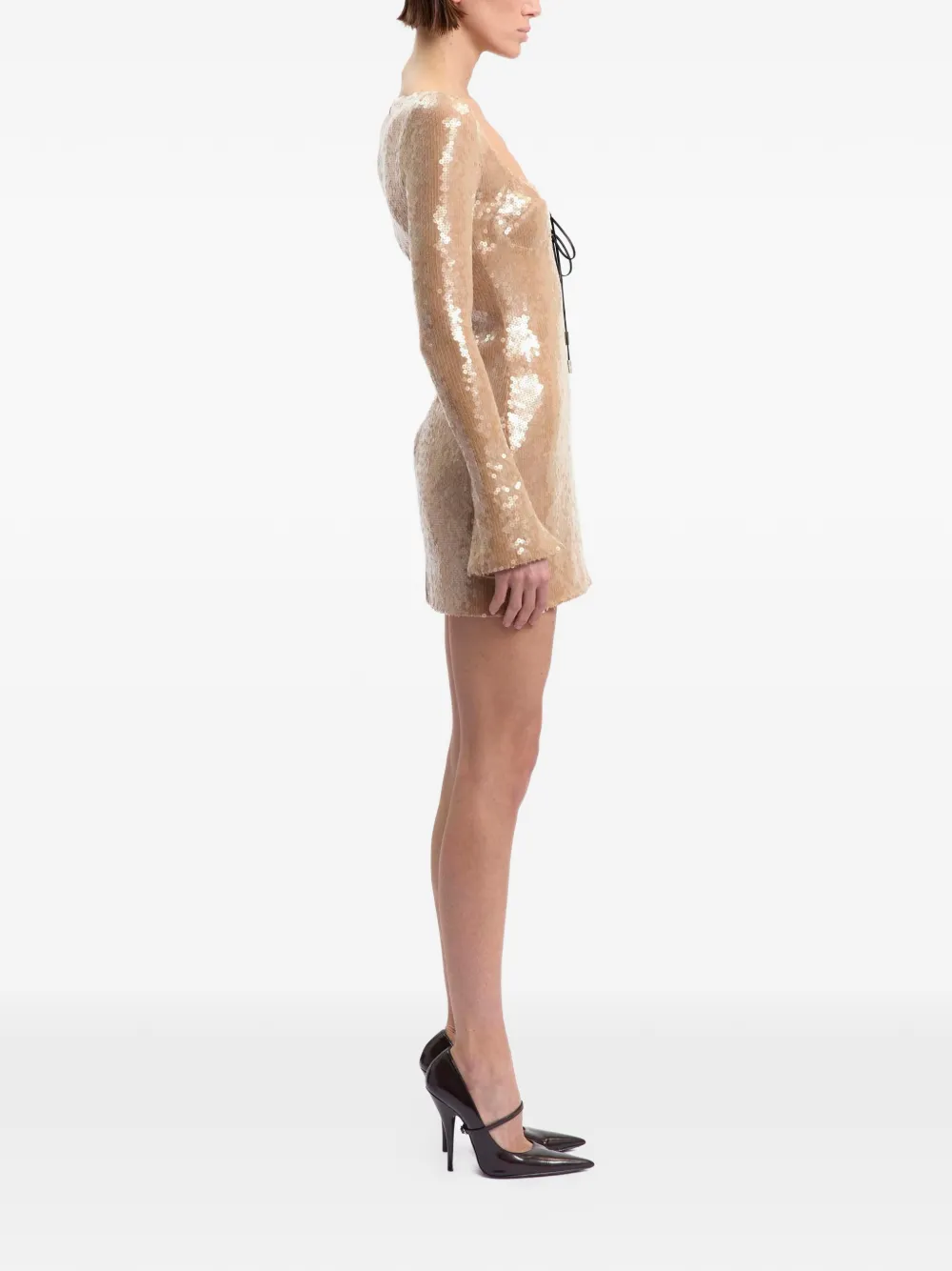 16Arlington Mini-jurk Beige