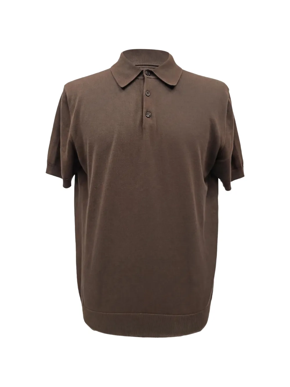 Dolce & Gabbana Pre-Owned knitted polo shirt - Marrone
