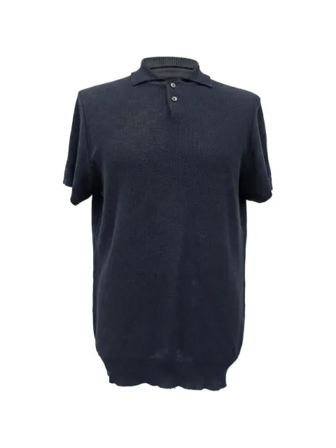 A.P.C. knitted polo shirt
