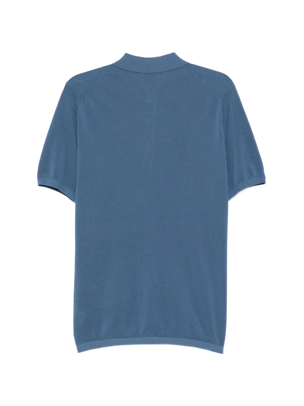 ASPESI Poloshirt met piqué-stiksel en geverfd effect Blauw
