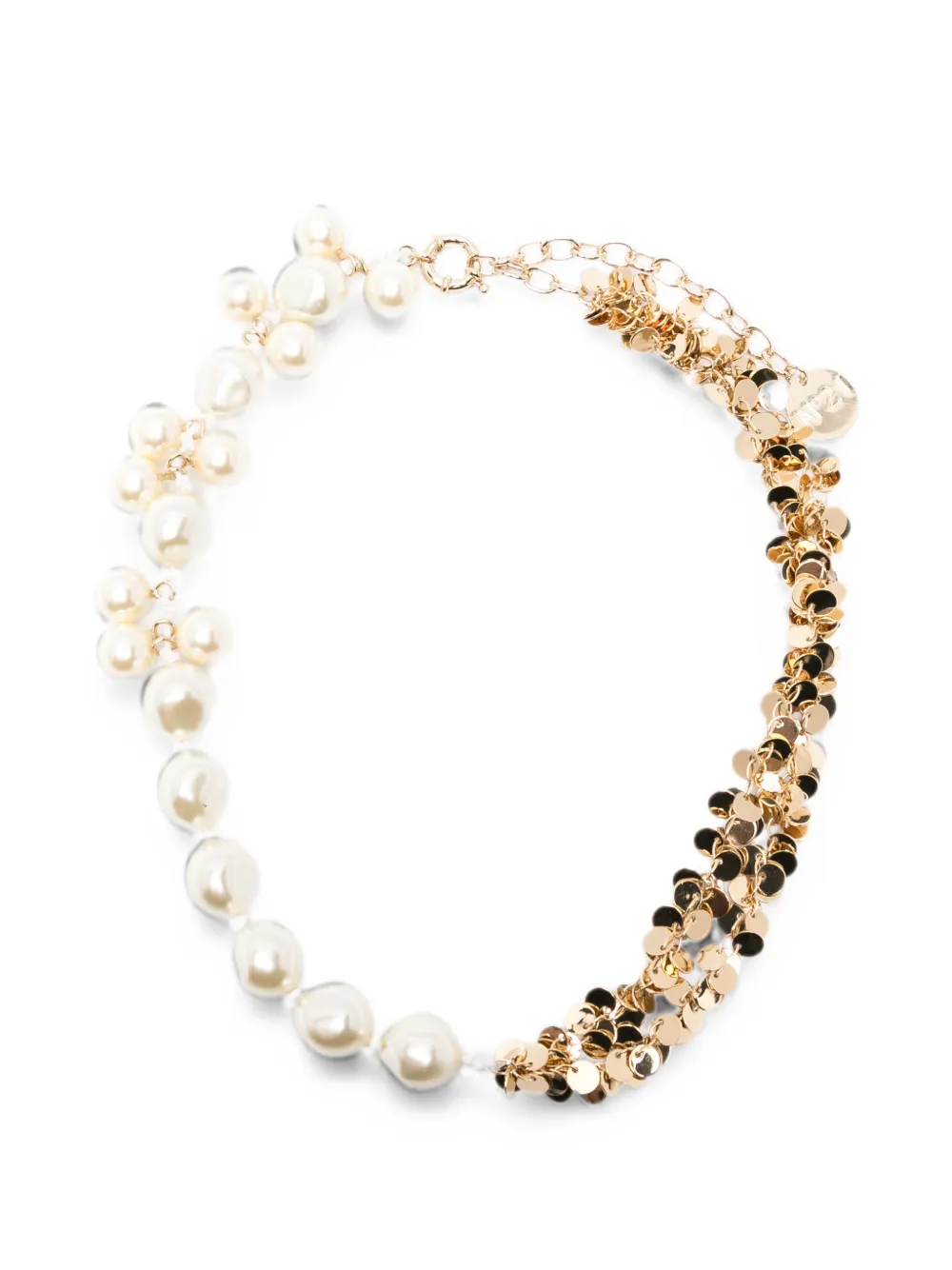 Nº21 faux-pearl necklace - Oro