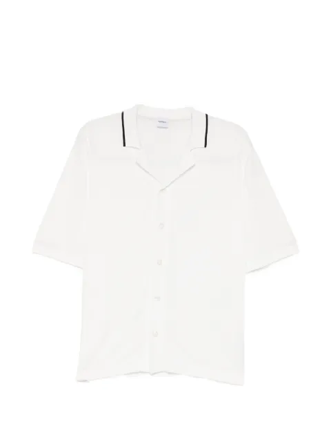 ASPESI camp-collar knitted shirt